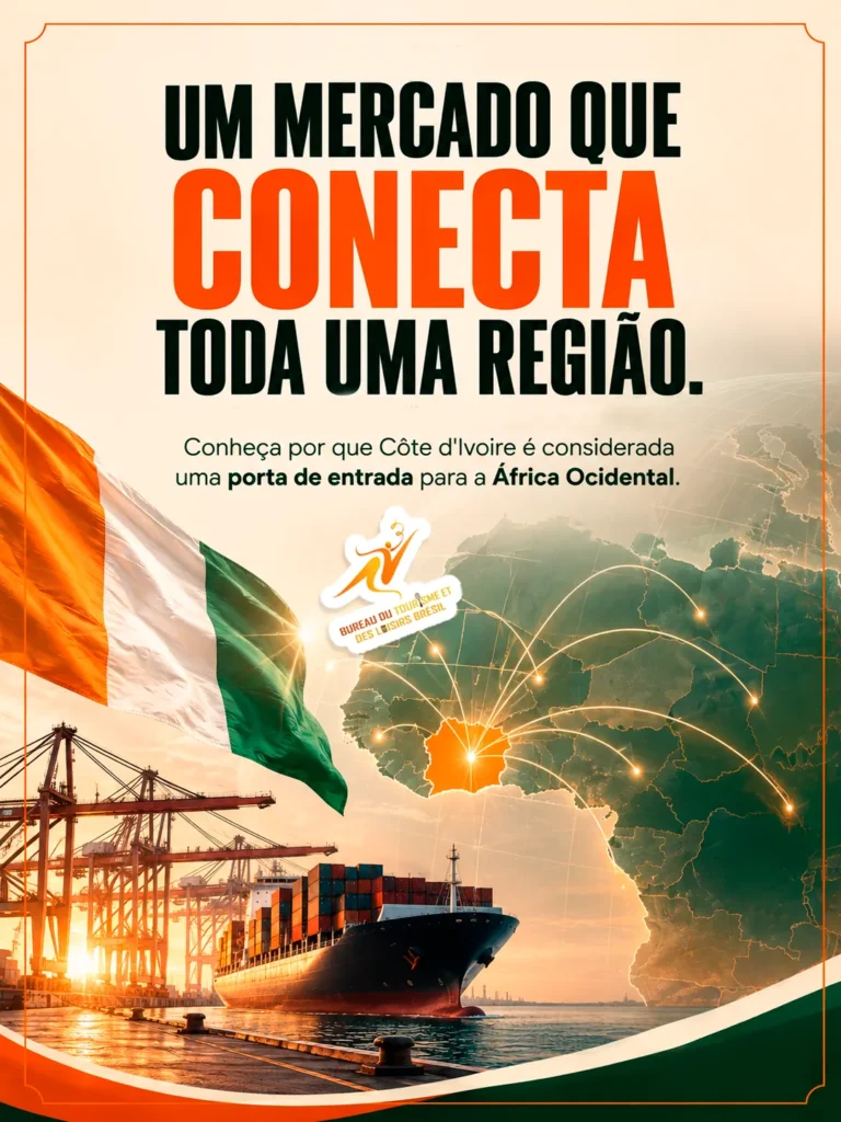 A Costa do Marfim se posiciona como porta de entrada para a África Ocidental