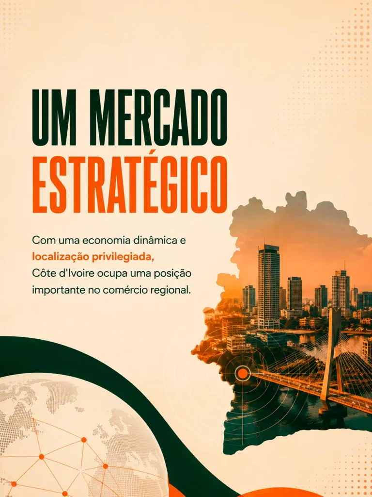 A Costa do Marfim se posiciona como porta de entrada para a África Ocidental
