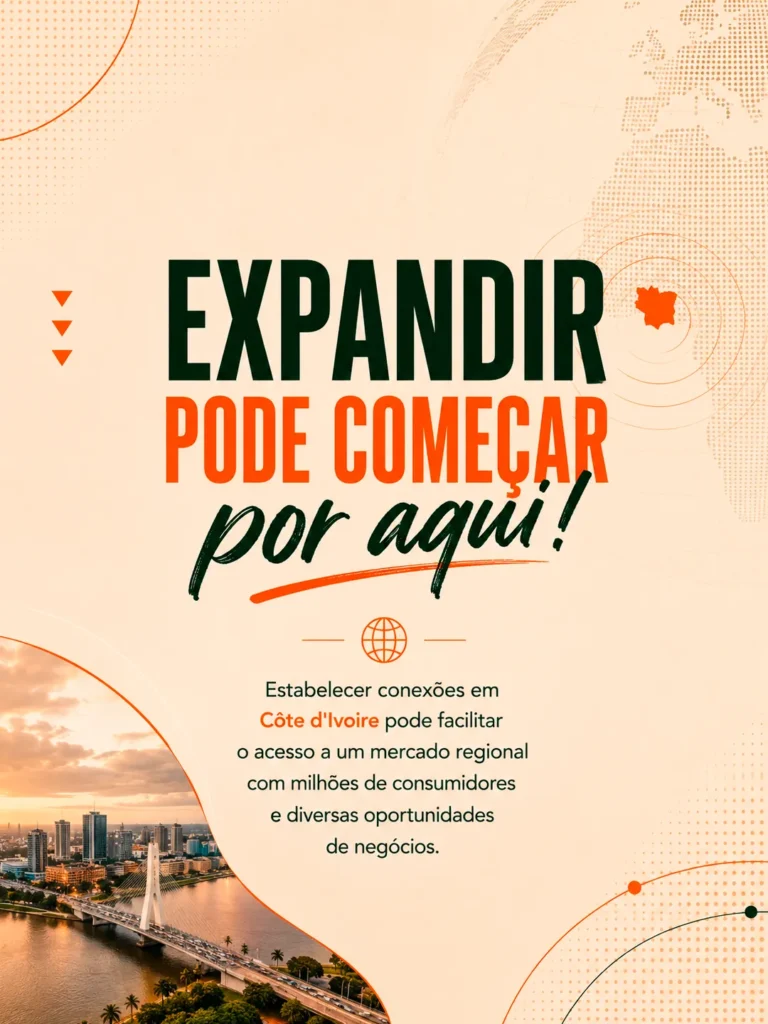 A Costa do Marfim se posiciona como porta de entrada para a África Ocidental