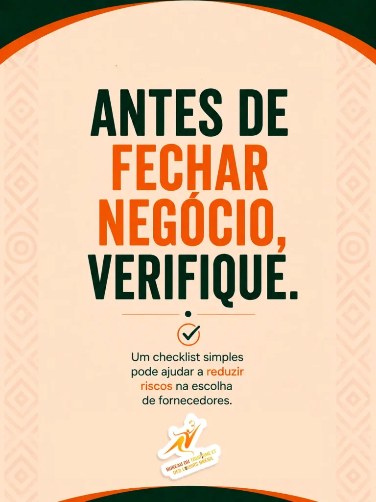 Como identificar fornecedores confiáveis antes de fechar um negócio