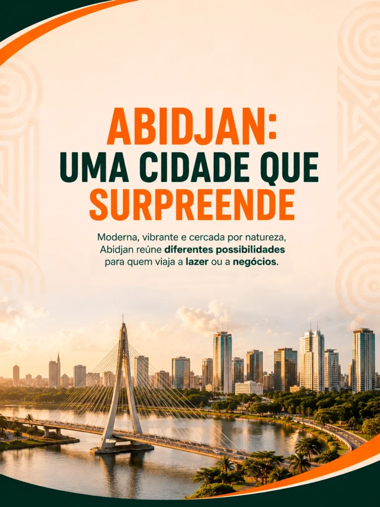 Descubra Abidjan com a TAAG: cultura, gastronomia, natureza e negócios