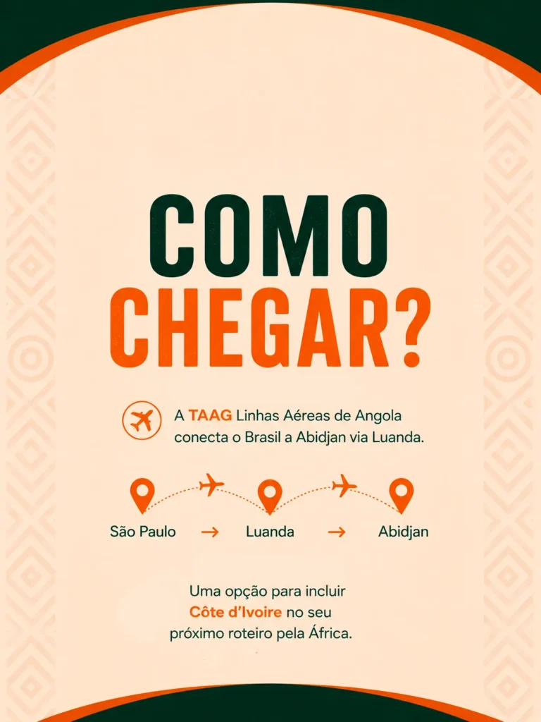 Descubra Abidjan com a TAAG: cultura, gastronomia, natureza e negócios