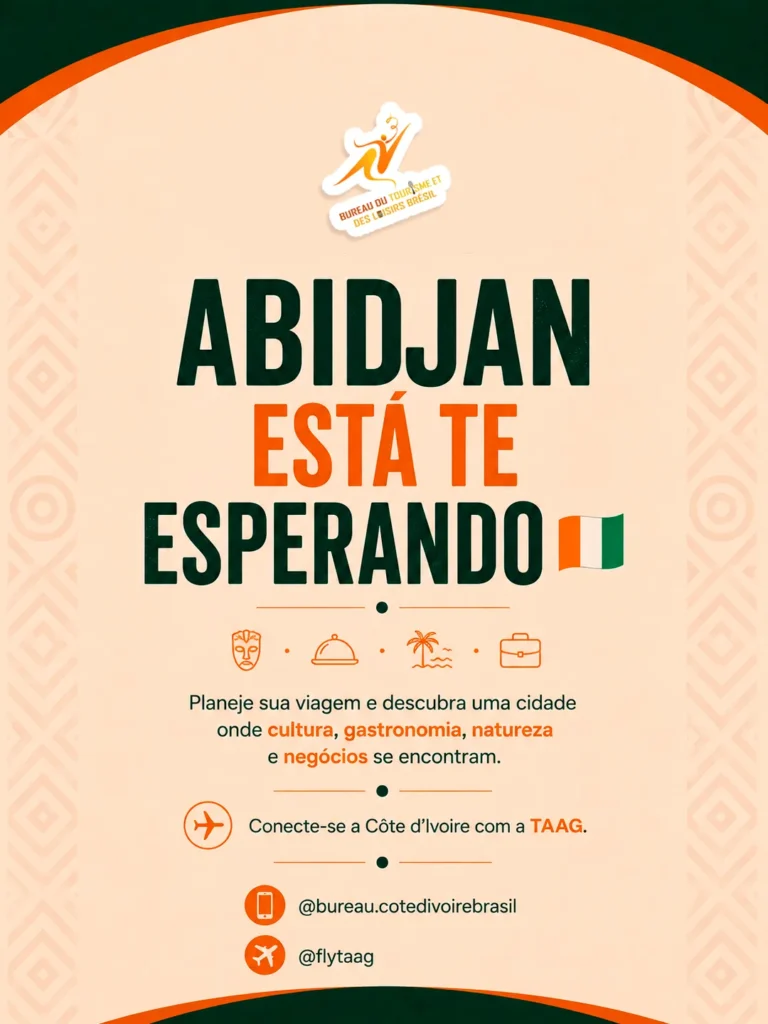 Descubra Abidjan com a TAAG: cultura, gastronomia, natureza e negócios