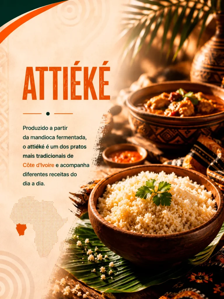 Descubra os sabores de Côte d’Ivoire: tradição, aromas e diversidade